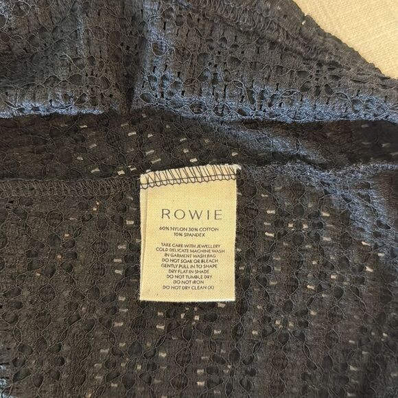 ROWIE GALO FLOWER LACE MINI DRESS - Picture 13 of 16